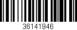 Código de barras (EAN, GTIN, SKU, ISBN): '36141946'