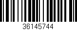 Código de barras (EAN, GTIN, SKU, ISBN): '36145744'