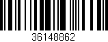 Código de barras (EAN, GTIN, SKU, ISBN): '36148862'