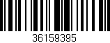 Código de barras (EAN, GTIN, SKU, ISBN): '36159395'