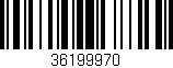 Código de barras (EAN, GTIN, SKU, ISBN): '36199970'