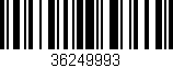 Código de barras (EAN, GTIN, SKU, ISBN): '36249993'