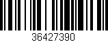 Código de barras (EAN, GTIN, SKU, ISBN): '36427390'