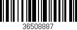 Código de barras (EAN, GTIN, SKU, ISBN): '36508887'