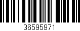 Código de barras (EAN, GTIN, SKU, ISBN): '36595971'