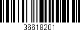 Código de barras (EAN, GTIN, SKU, ISBN): '36618201'