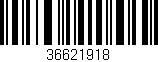 Código de barras (EAN, GTIN, SKU, ISBN): '36621918'