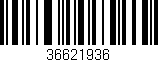 Código de barras (EAN, GTIN, SKU, ISBN): '36621936'