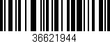 Código de barras (EAN, GTIN, SKU, ISBN): '36621944'