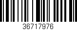 Código de barras (EAN, GTIN, SKU, ISBN): '36717976'