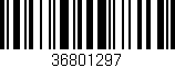 Código de barras (EAN, GTIN, SKU, ISBN): '36801297'