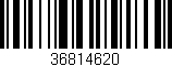 Código de barras (EAN, GTIN, SKU, ISBN): '36814620'