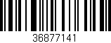Código de barras (EAN, GTIN, SKU, ISBN): '36877141'