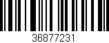 Código de barras (EAN, GTIN, SKU, ISBN): '36877231'