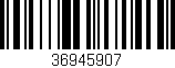 Código de barras (EAN, GTIN, SKU, ISBN): '36945907'