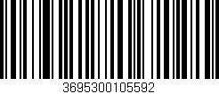 Código de barras (EAN, GTIN, SKU, ISBN): '3695300105592'