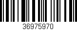 Código de barras (EAN, GTIN, SKU, ISBN): '36975970'