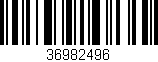 Código de barras (EAN, GTIN, SKU, ISBN): '36982496'