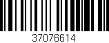 Código de barras (EAN, GTIN, SKU, ISBN): '37076614'