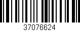 Código de barras (EAN, GTIN, SKU, ISBN): '37076624'