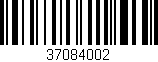 Código de barras (EAN, GTIN, SKU, ISBN): '37084002'