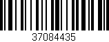 Código de barras (EAN, GTIN, SKU, ISBN): '37084435'