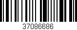 Código de barras (EAN, GTIN, SKU, ISBN): '37086686'