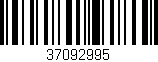 Código de barras (EAN, GTIN, SKU, ISBN): '37092995'