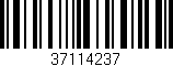 Código de barras (EAN, GTIN, SKU, ISBN): '37114237'