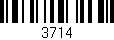 Código de barras (EAN, GTIN, SKU, ISBN): '3714'