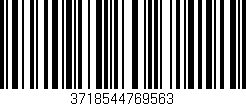 Código de barras (EAN, GTIN, SKU, ISBN): '3718544769563'