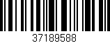 Código de barras (EAN, GTIN, SKU, ISBN): '37189588'