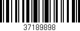 Código de barras (EAN, GTIN, SKU, ISBN): '37189898'