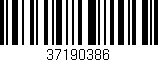 Código de barras (EAN, GTIN, SKU, ISBN): '37190386'