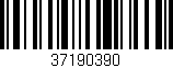 Código de barras (EAN, GTIN, SKU, ISBN): '37190390'