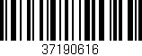 Código de barras (EAN, GTIN, SKU, ISBN): '37190616'