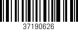 Código de barras (EAN, GTIN, SKU, ISBN): '37190626'