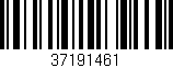 Código de barras (EAN, GTIN, SKU, ISBN): '37191461'