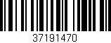 Código de barras (EAN, GTIN, SKU, ISBN): '37191470'