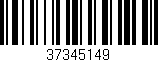 Código de barras (EAN, GTIN, SKU, ISBN): '37345149'