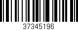 Código de barras (EAN, GTIN, SKU, ISBN): '37345196'