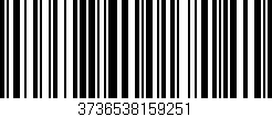 Código de barras (EAN, GTIN, SKU, ISBN): '3736538159251'