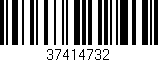 Código de barras (EAN, GTIN, SKU, ISBN): '37414732'