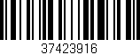 Código de barras (EAN, GTIN, SKU, ISBN): '37423916'