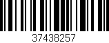 Código de barras (EAN, GTIN, SKU, ISBN): '37438257'