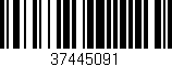 Código de barras (EAN, GTIN, SKU, ISBN): '37445091'