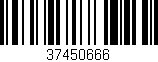 Código de barras (EAN, GTIN, SKU, ISBN): '37450666'