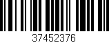 Código de barras (EAN, GTIN, SKU, ISBN): '37452376'