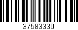 Código de barras (EAN, GTIN, SKU, ISBN): '37583330'