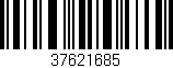 Código de barras (EAN, GTIN, SKU, ISBN): '37621685'